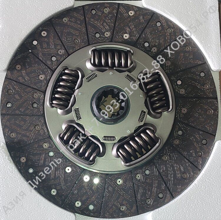 Диск сцепления оригинал Shacman X6000 6x4 ZF16S2531TO DZ9X259160205