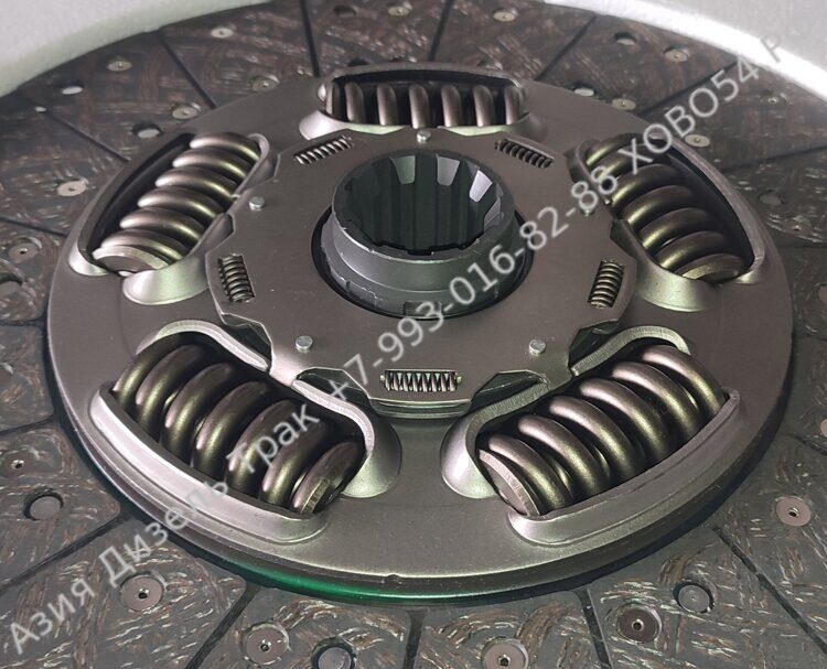 Диск сцепления оригинал Shacman X6000 6x4 ZF16S2531TO DZ9X259160205